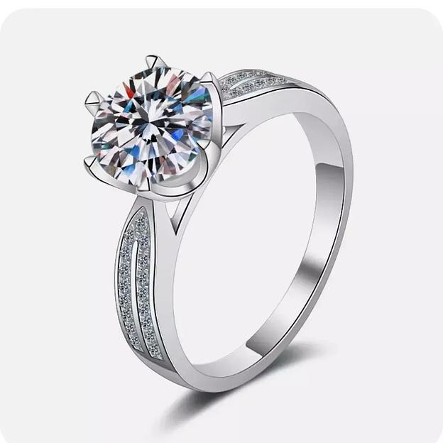 Серебряное кольцо «Элизи» с фианитами фото 4