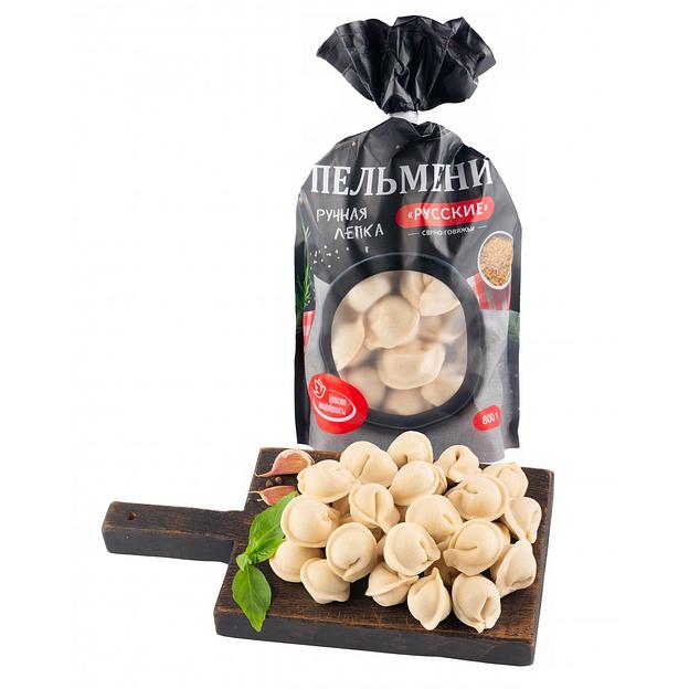 Замороженные пельмени «Русские» ручная лепка ОПТ фото 1
