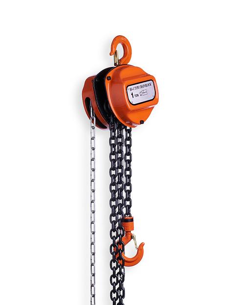 Ручная цепная шестеренчатая таль HSC грузоподъёмность 5.0 т фото 1