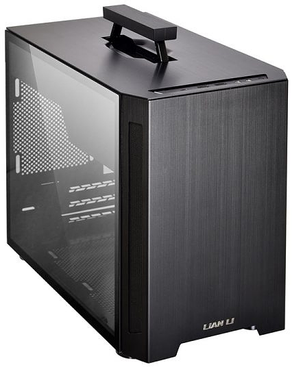 Корпус Lian Li TU-150 Mini-Tower Chassis черный G99.TU150WX.00 фото 1