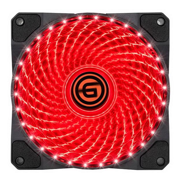 Вентилятор LED 12LR33 (красный) (808309) фото 2