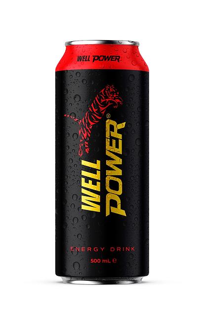 Энергетический напиток «Well Power energy drink» 500 мл фото 1