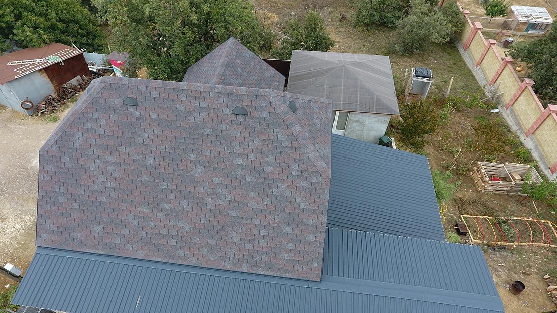 Гибкая черепица Döcke PIE Premium «Цюрих» изюм опт фото 7