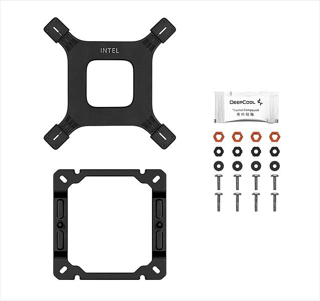 Кулер для процессора DEEPCOOL AG500 BK ARGB V2 черный 120мм алюминий+медь 1900rpm 29.4db 40pin 240W 160мм фото 9