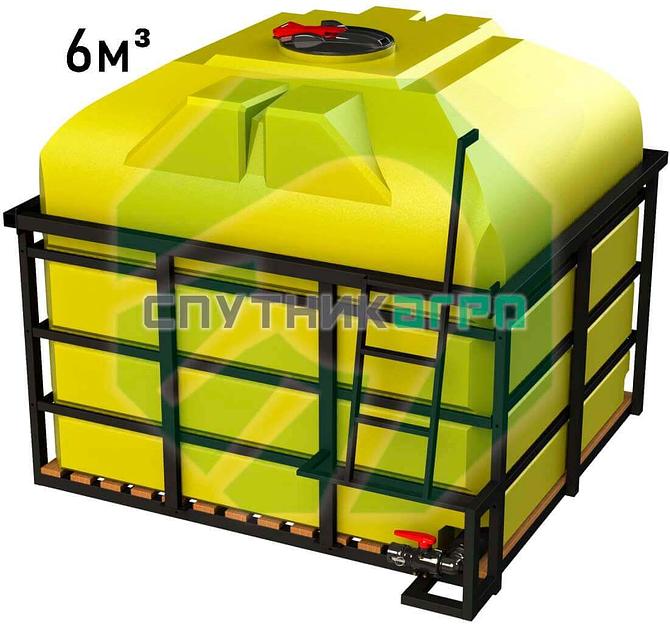 Транспортная кассета одинарная 6000 л с КВ ёмкостями фото 1