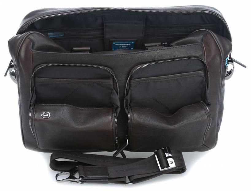Сумка Piquadro Black Square CA2849B3/TM темно-коричневый фото 2