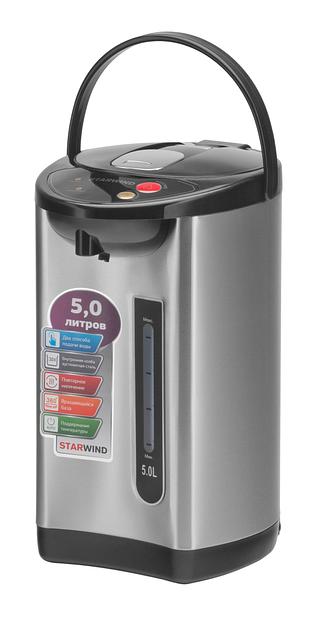Термопот Starwind STP2251 5л. 750Вт черный/серебристый фото 9