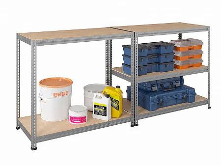 Стеллаж SBL 180KD/120x40/5 оцинкованный (750 кг на секцию) ОПТ фото 3