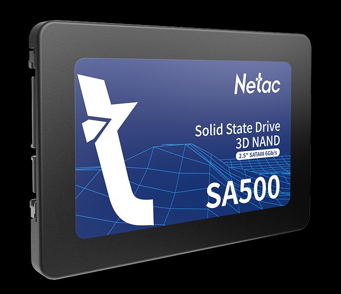 Ssd накопитель Netac SSD SA500 2.5 SATAIII 3D NAND 1TB, R/W up to 530/475MB/s, 3y wty (NT01SA500-1T0-S3X) фото 4