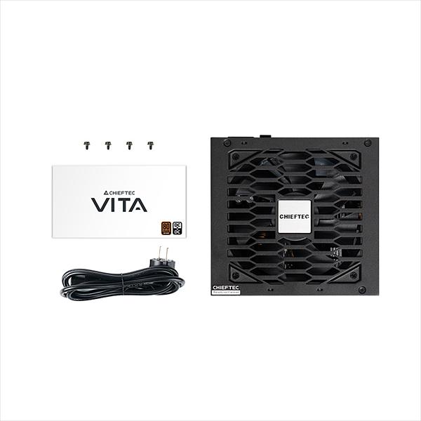 Блок питания Chieftec Vita BPX-850S (ATX 2.53, 850W, 80 PLUS BRONZE, Active PFC, 120mm fan) Retail (BPX-850S) фото 9