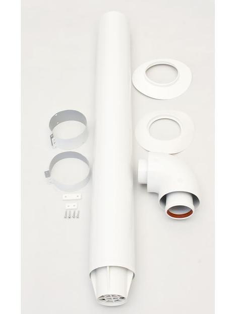 Комплект коаксиальный Ø60/100 - 1000 мм для горизонтального монтажа «Ariston» фото 1