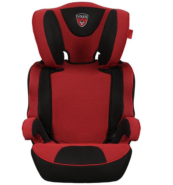 Детское автокресло Vixen «Лазурит 2-3» цвет красный ОПТ фото 2