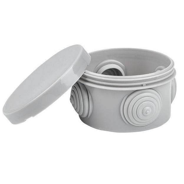 EKF plc-kmr-040-039 Коробка распаячная КМР-040-039 с крышкой наружная (93х43) 4 мембранных ввода IP54 EKF PROxima фото 2