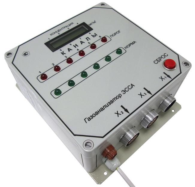 ЭССА-NO2/8, исп. БС газоанализатор диоксида азота стационарный восьмиканальный фото 5