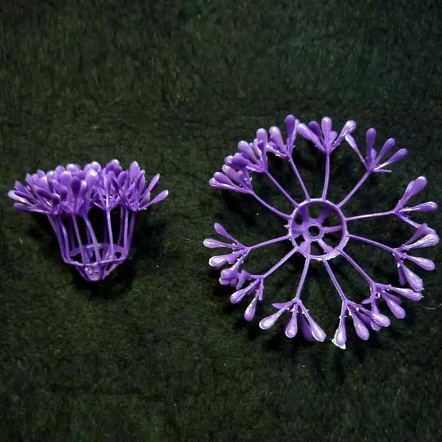 Добавка середина Сиреневый 6см 11с 960шт/кг фото 1