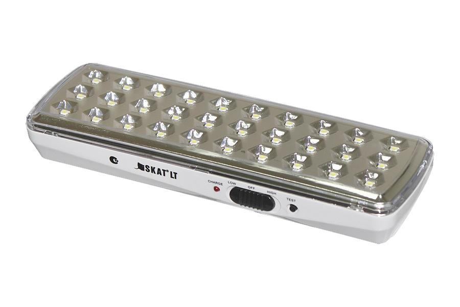 Светильник аварийного освещения 30 светодиодов 1200мАч фото 1