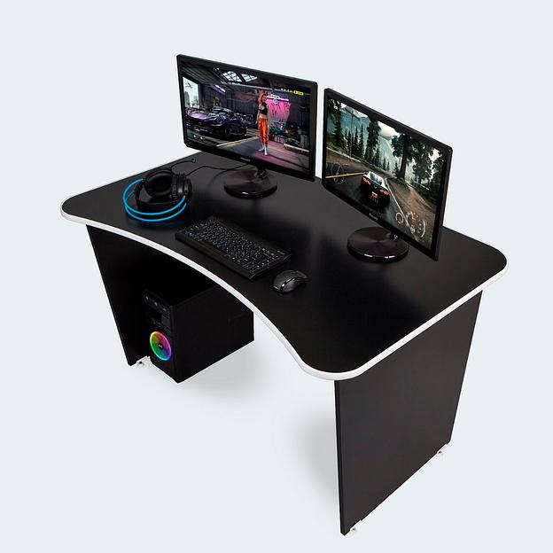 Игровой компьютерный стол, My WorkStyle 120, Черный, 120×80×75 фото 3