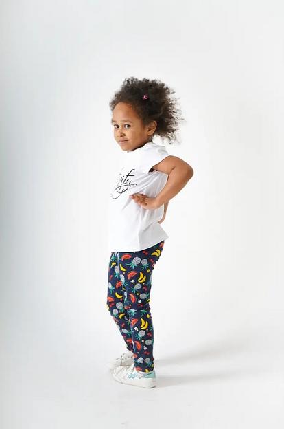 Леггинсы красивые для девочек Золотой ключик, опт фото 2