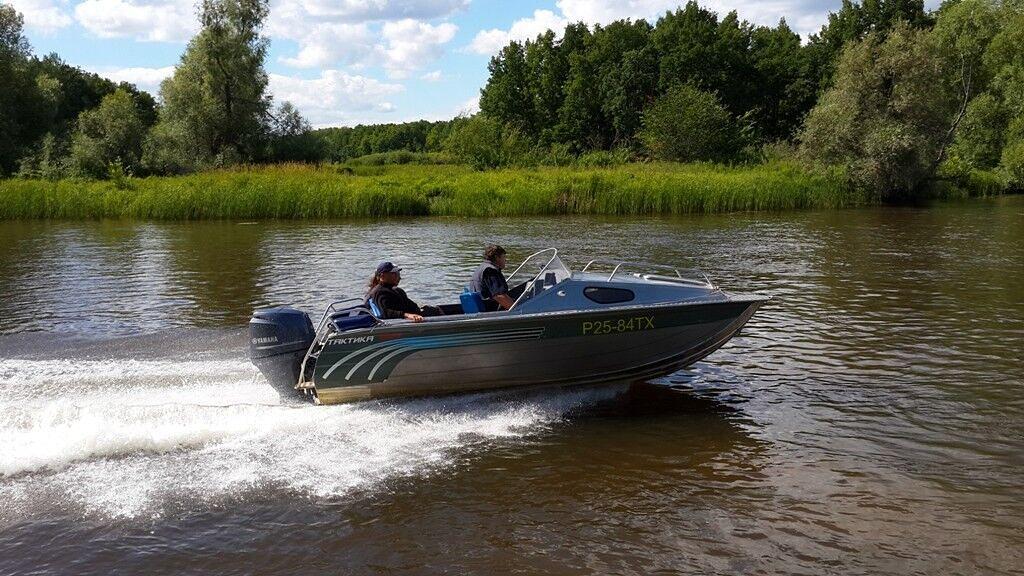 Алюминиевый каютный катер Тактика 530 Cruise, 530*190*90 см фото 4