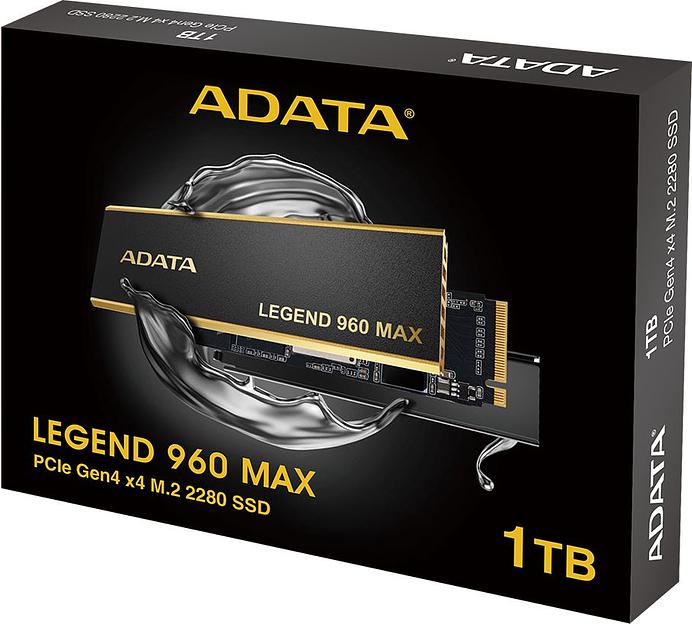 Накопитель SSD A-Data PCIe 4.0 x4 1TB ALEG-960M-1TCS Legend 960 Max M.2 2280 фото 7