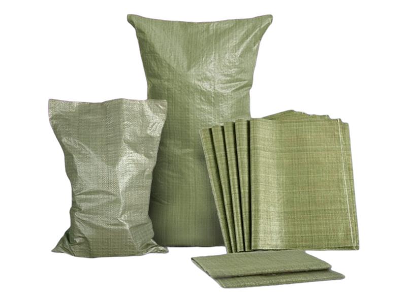 Полипропиленовый мешок зелёный 55×95 см фото 1