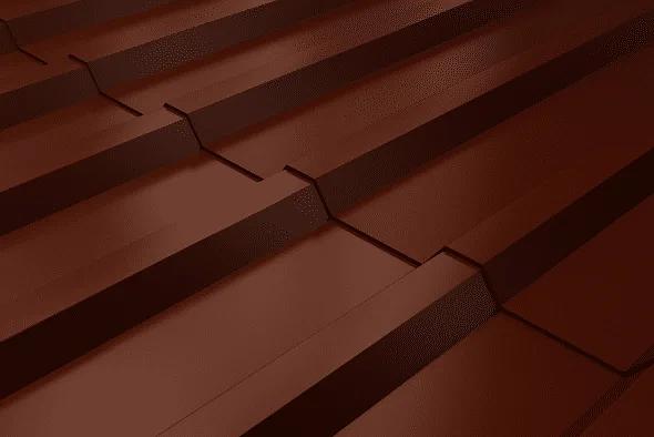 Профлист С8 с матовым покрытием RAL 8017 (шоколадно-коричневый) фото 1