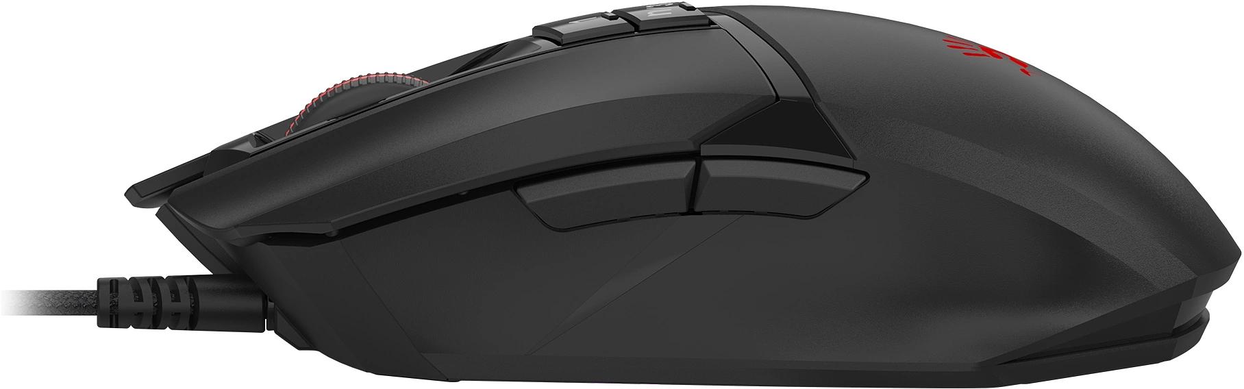 Мышь A4Tech Bloody W65 Max Mini черный оптическая (12000dpi) USB (9but) фото 5