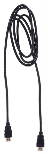 Кабель аудио-видео Buro HDM 1.4 HDMI (m)/HDMI (m) 1.8м. феррит.кольца Позолоченные контакты черный (BHP RET HDMI18) фото 2