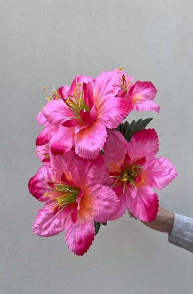 Искусственные цветы ПластЦвет «Японская лилия» ОПТ фото 1