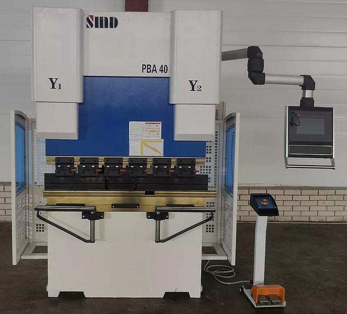 Пресс листогибочный гидравлический c ЧПУ SMD PBA 50-1300 фото 3