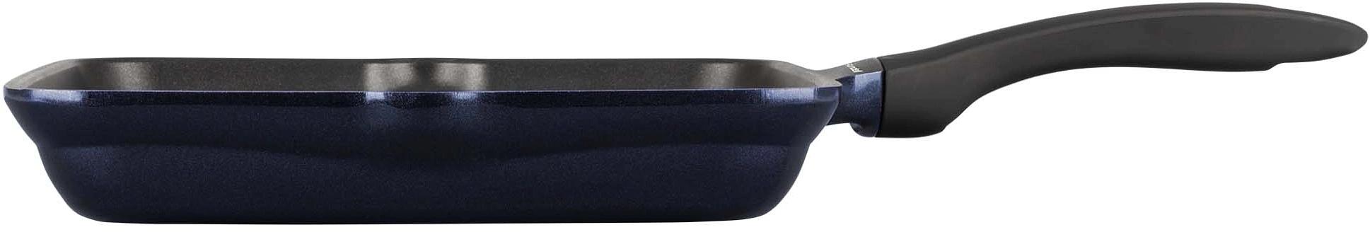 Сковорода-гриль Rondell Royal Blue RDA-1546 квадратная 28см покрытие: Eclipse ручка несъемная (без крышки) синий фото 2