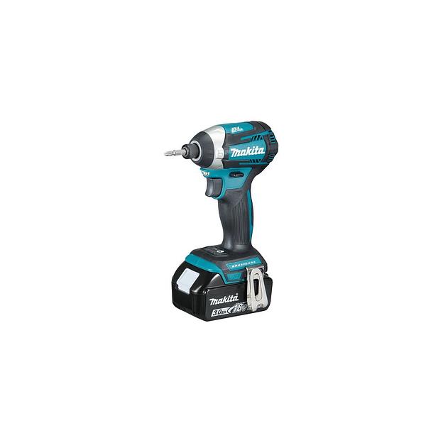Ударный шуруповерт Makita DTD154RFE, 3Ач, с двумя аккумуляторами фото 1