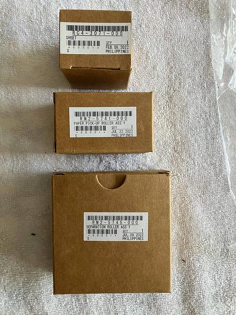 Комплект роликов Canon iR1643 (FM1-X510) фото 2