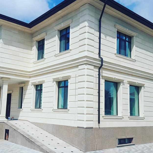 Изготовление и монтаж карнизов, молдингов, обрамлений из травертина фото 3