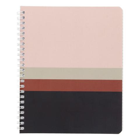 Тетрадь общая на спирали А5, 96 л., клетка, Мультитон, т.синий/св.розовый, SVT_960121_02, SVETOCH фото 1