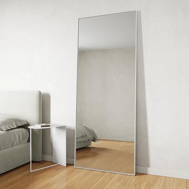 Зеркало в раме настенное и напольное прямоугольное 200х80 см, white ОПТ фото 2