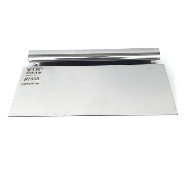 Шпатель скребок 240х100 мм нержавеющая сталь фото 2