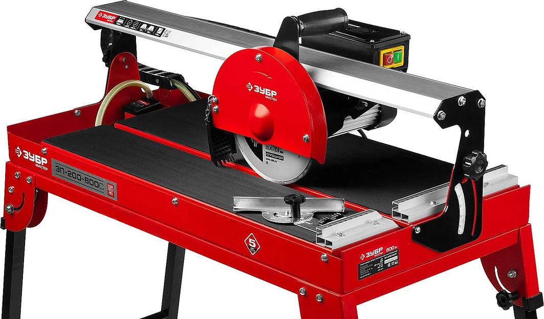 Плиткорез электрический ЗУБР, 800 Вт, длина реза 620 мм, (ЭП-200-800С) фото 3