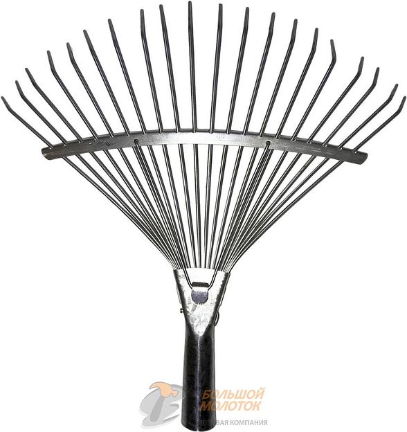 Грабли веерные проволочные оцинкованные фото 1