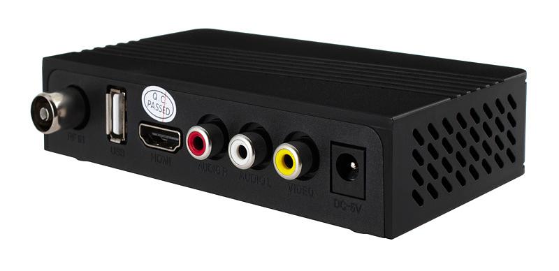 Ресивер DVB-T2 Starwind CT-200 черный фото 2