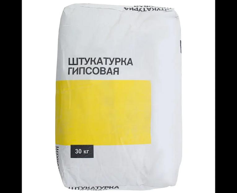 Штукатурка гипсовая — сухая строительная смесь фото 1