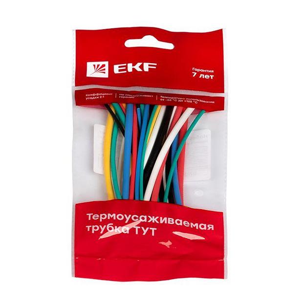 Набор трубок термоусадочных ТУТ 1/0.5; 1.5/0.75; 2/1; 2.5/1.25; 3/1.5 (6 цветов по 5шт 100мм) PROxim фото 3