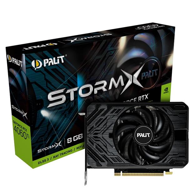 RTX4060Ti STORMX 8GB GDDR6 128bit 3-DP HDMI фото 1