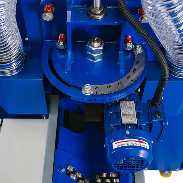 Станок для очистки круглых и профильных труб от ржавчины SGPS-BM-200 + обработка заготовок длиной от 800 мм фото 5