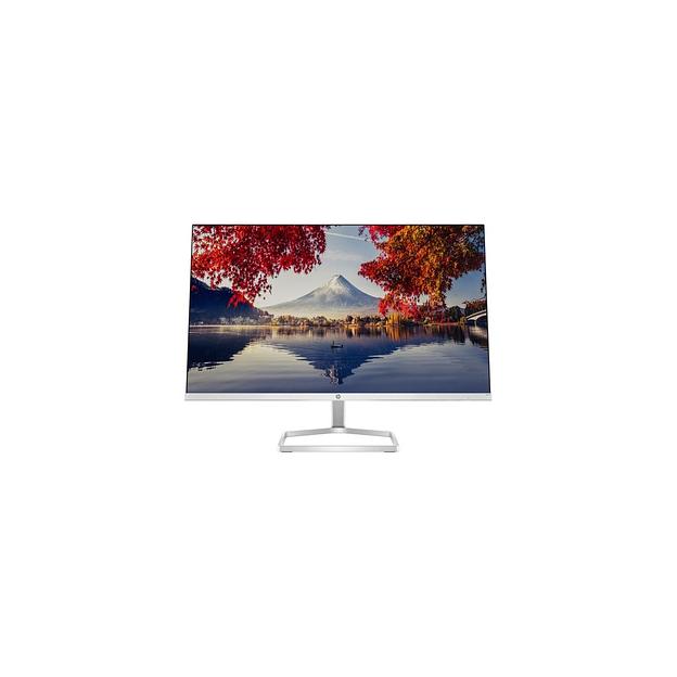 23.8" Монитор HP M24f, 1920x1080, IPS, 75Гц, 1хHDMI, серебристый [2e2y4aa] фото 1