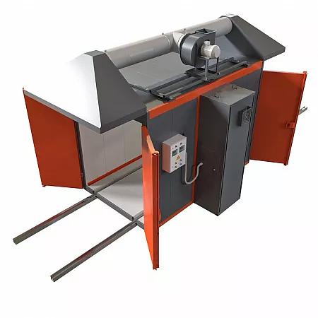 Печь полимеризации порошковой краски проходная с нижней транспортной системой фото 1