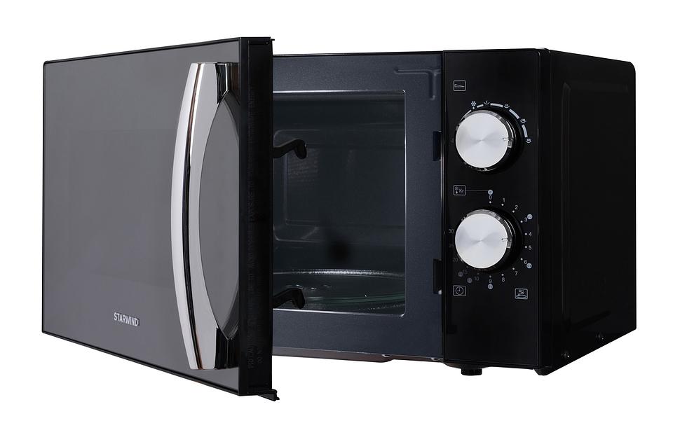 Микроволновая Печь Starwind SMW3420 20л. 700Вт черный/хром фото 3