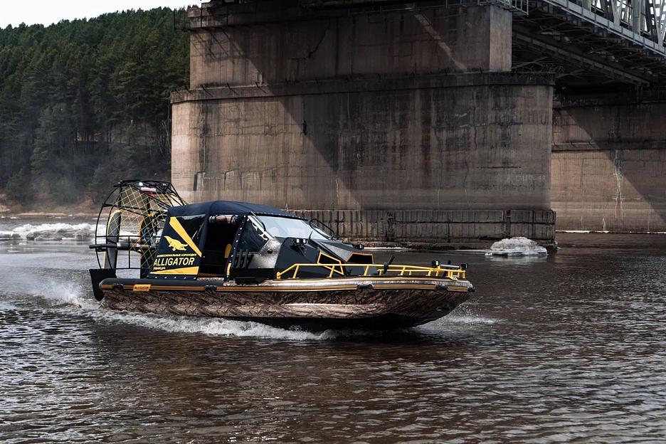 Аэролодка Alligator «Raptor Х Air 680» с поддувом фото 7