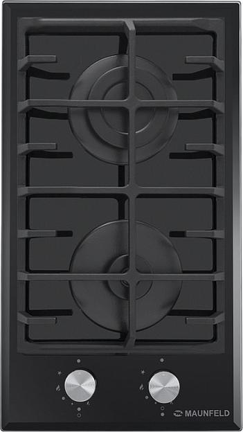 Газовая варочная поверхность Maunfeld EGHE.32.6CB/G черный фото 1