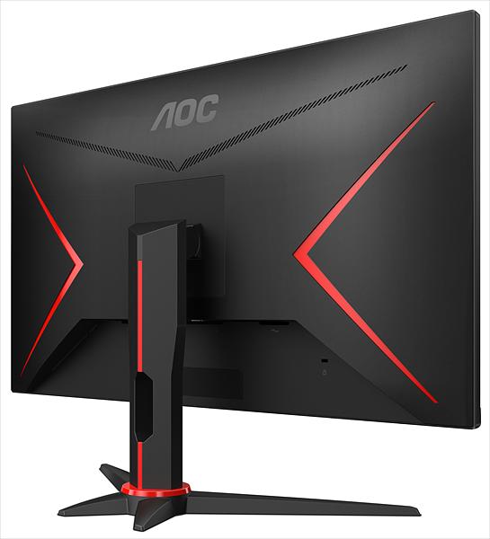 Монитор 23,8" AOC 24G2SAE/BK 1920x1080@165Hz VA LED 16:9 4ms VGA 2*HDMI 80M:1 178/178 350cd 3000:1 Tilt Black/Red (24G2SAE) фото 7